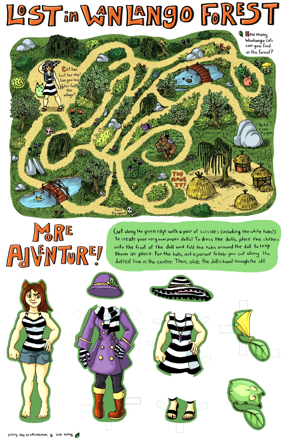 Wanlango coloring page